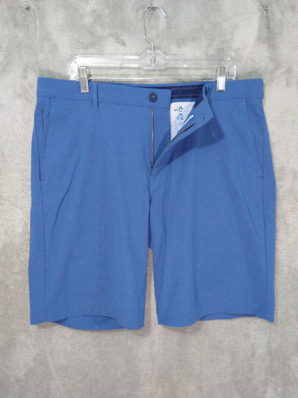Tommy Bahama Chip Shot Shorts Mens 36 Blue Stretch IslandZone Golf
